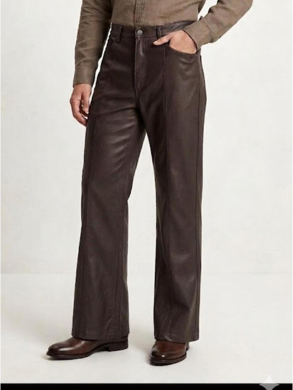 Banana Republic Ultra High Rise Straight Fit Pants Men's Size 31 NEW - Picture 1 of 9